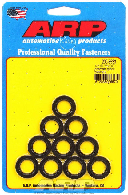 ARP 200-8533 ARP 2008533 10-Pack Of Special Purpose Washers, 1/2" Inside Diameter, 7/8" Outside Diameter, .120" Thick
