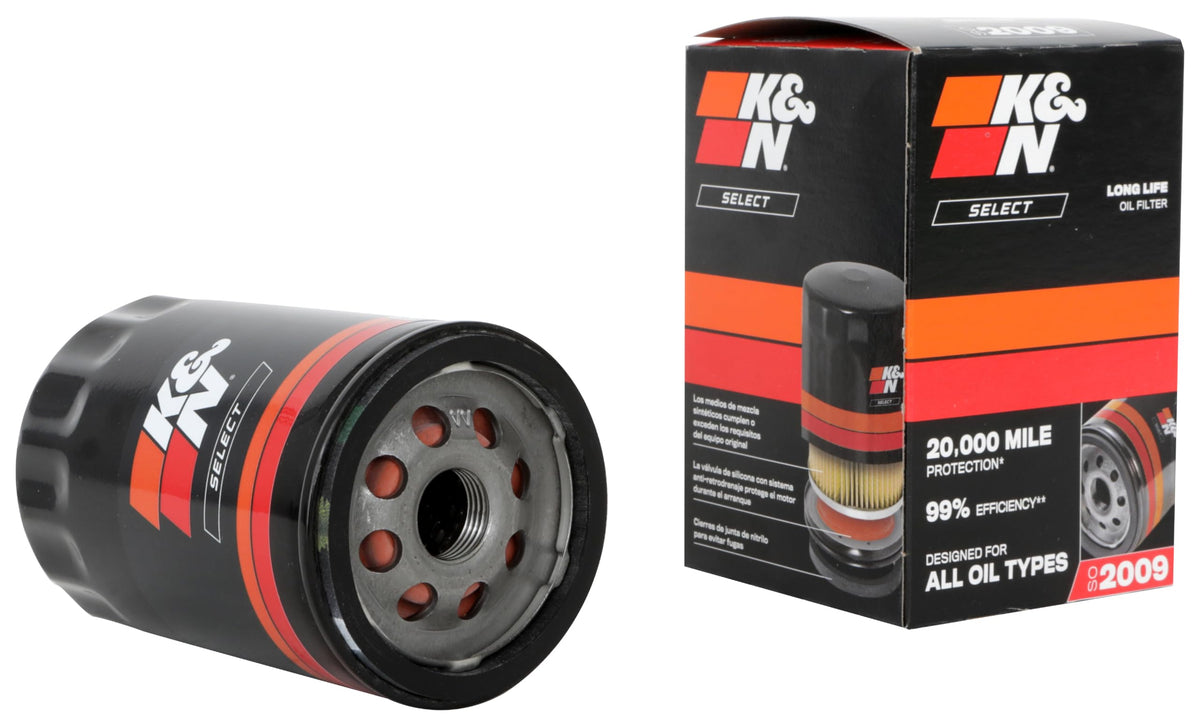 K&N FILTER SO-2009 K&N Select Oil Filter: Designed to Protect your Engine, SO-2009