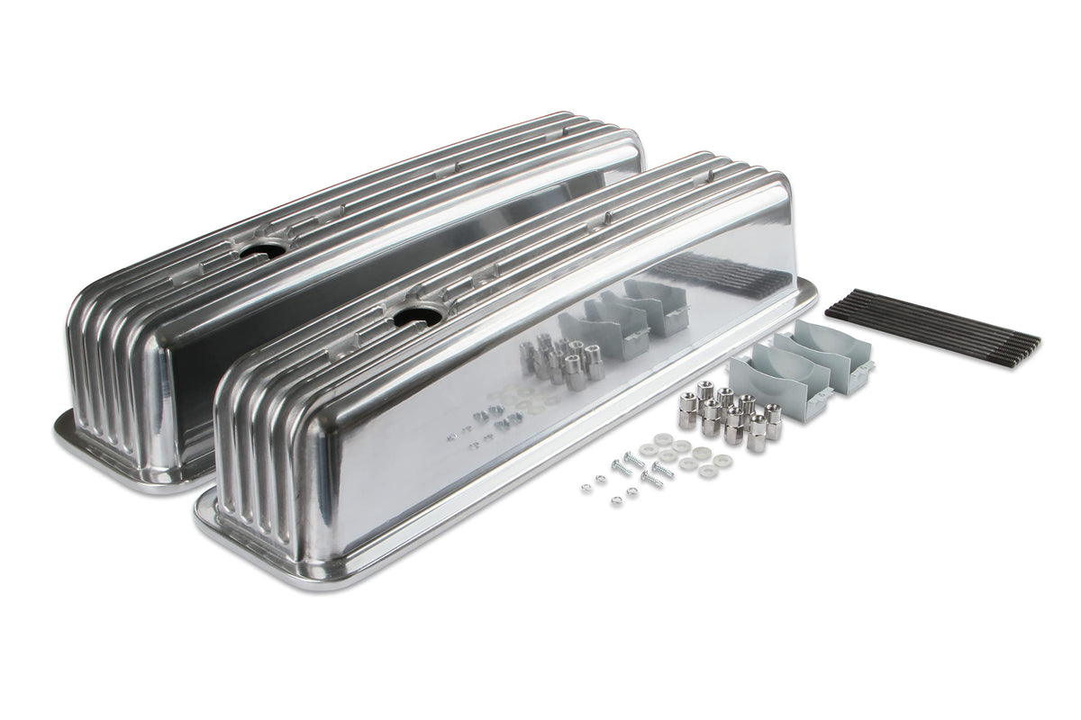 MR GASKET 6856G Mr Gasket 6856G CAST ALUM V/C POLISHED FINNED 87-97