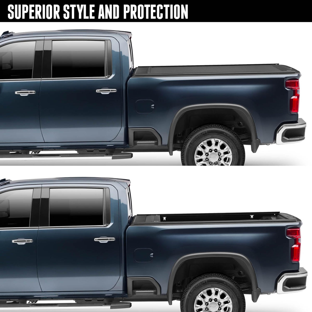 Retrax 60232 RealTruck Retrax RetraxONE MX Retractable Truck Bed Tonneau Cover – 60232 – Fits 2009 - 2018 Dodge Ram 1500, 2010-21 2500/3500 6' 4" Bed (76.3")