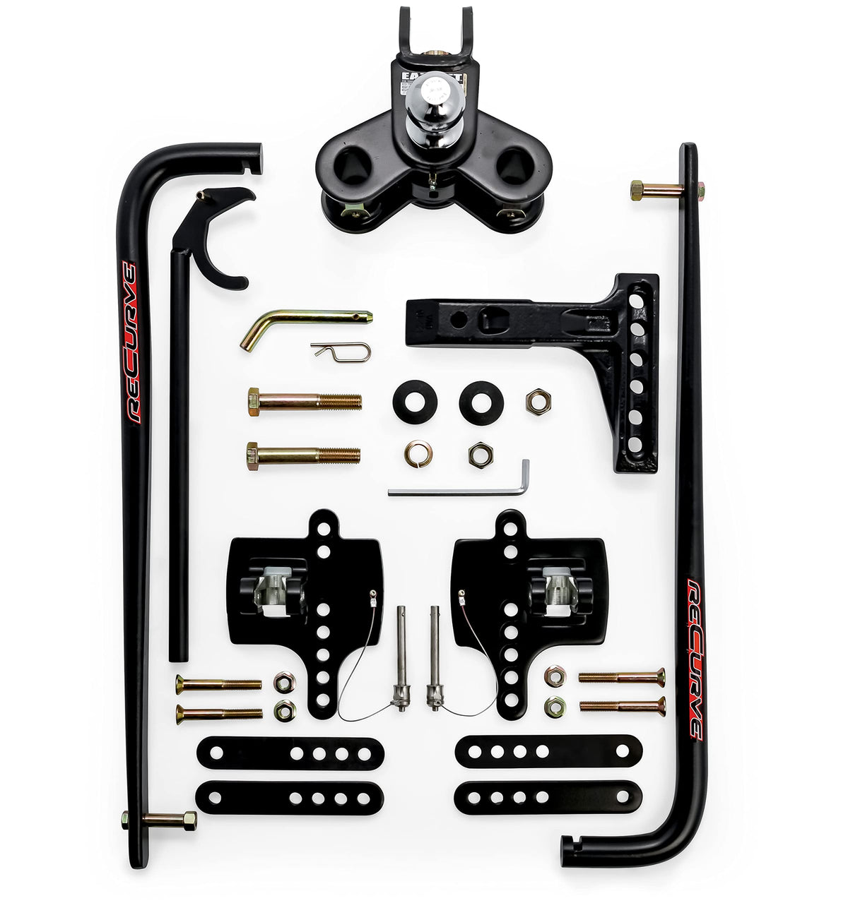 CAMCO 48750 Camco Eaz-Lift ReCurve R3 RV Weight Distribution Hitch Kit, 400 lb, 48750