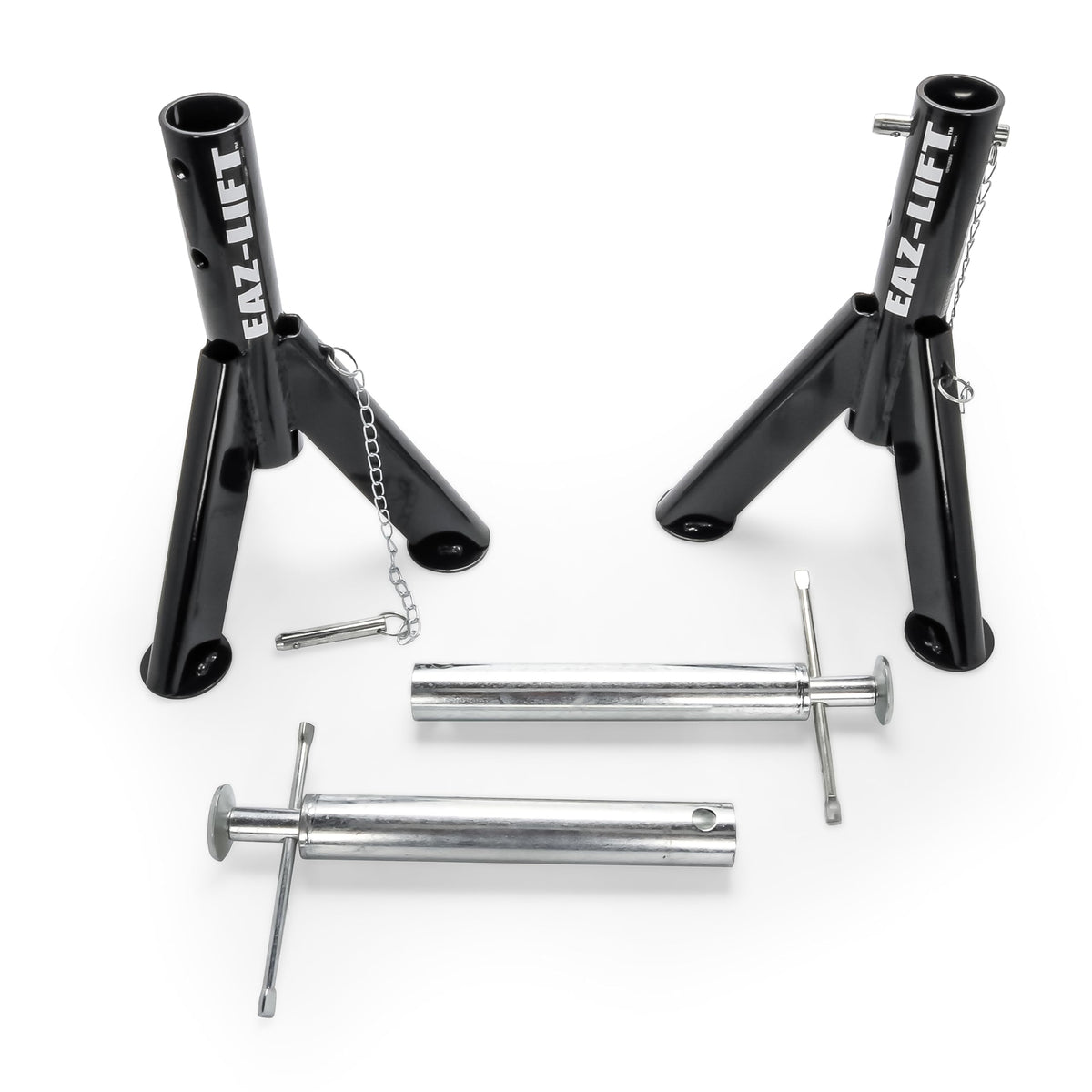 CAMCO 48860 Camco Eaz-Lift Telescopic RV Stabilizer Jack, Set of 2, 48860