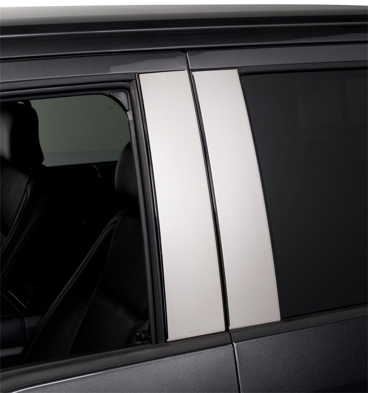 PUTCO 402679 Putco 402679 F150 Stainless Steel Pillar Trim without Keypad Cutout