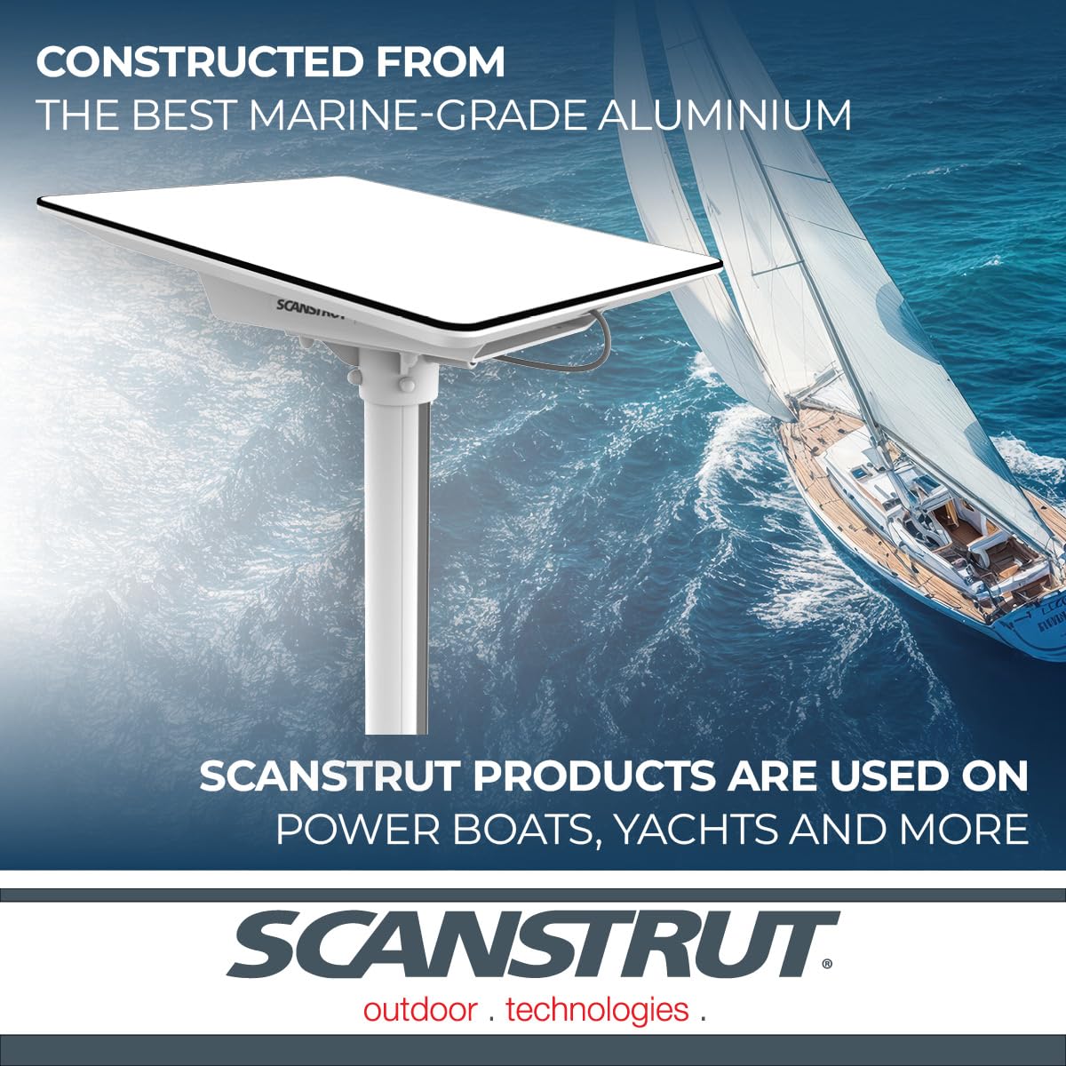SCANSTRUT SC-SL-01 Scanstrut SC-SL-01 Flat High-Performance Aluminum Wedge for Starlink - 8°