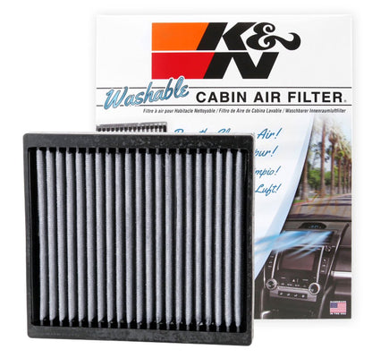 K&N FILTER VF2004 K&N LIFETIME Cabin Air Filter: Washable, Clean Air for your Cabin, VF2004