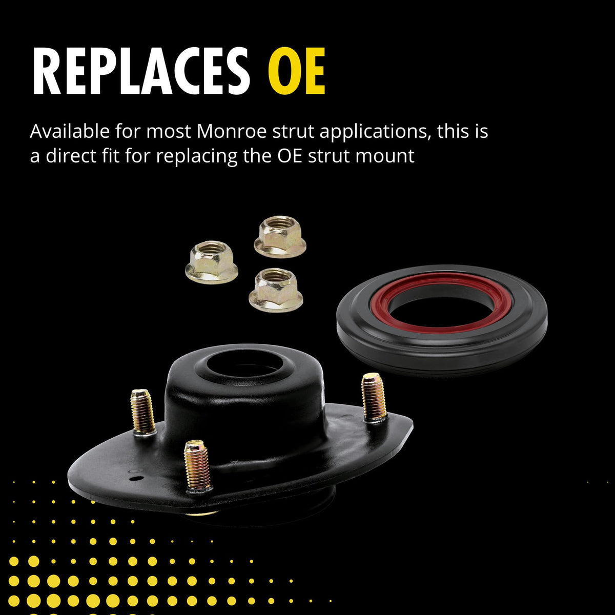 MONROE 902053 Monroe Shocks & Struts Strut-Mate 902053 Suspension Strut Mount
