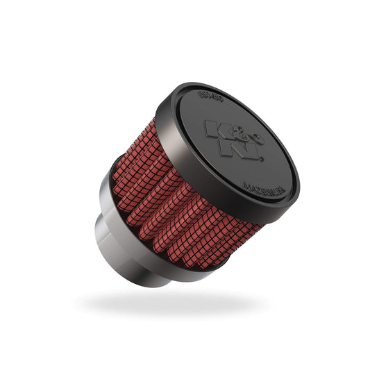 K&N FILTER 62-1560 K&N Vent Air Filter/Breather: High Performance, Premium, Washable, Replacement Engine Filter: Flange Diameter: 0.75 in, Filter Height: 1.125 in, Flange Length: 0.4375 in, Shape: Breather, 62-1560