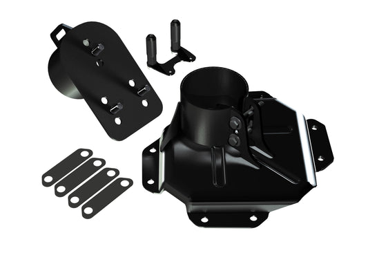 TERAFLEX 4838130 TeraFlex 4838130 JK JKU HD Adjustable Spare Tire Mounting Kit