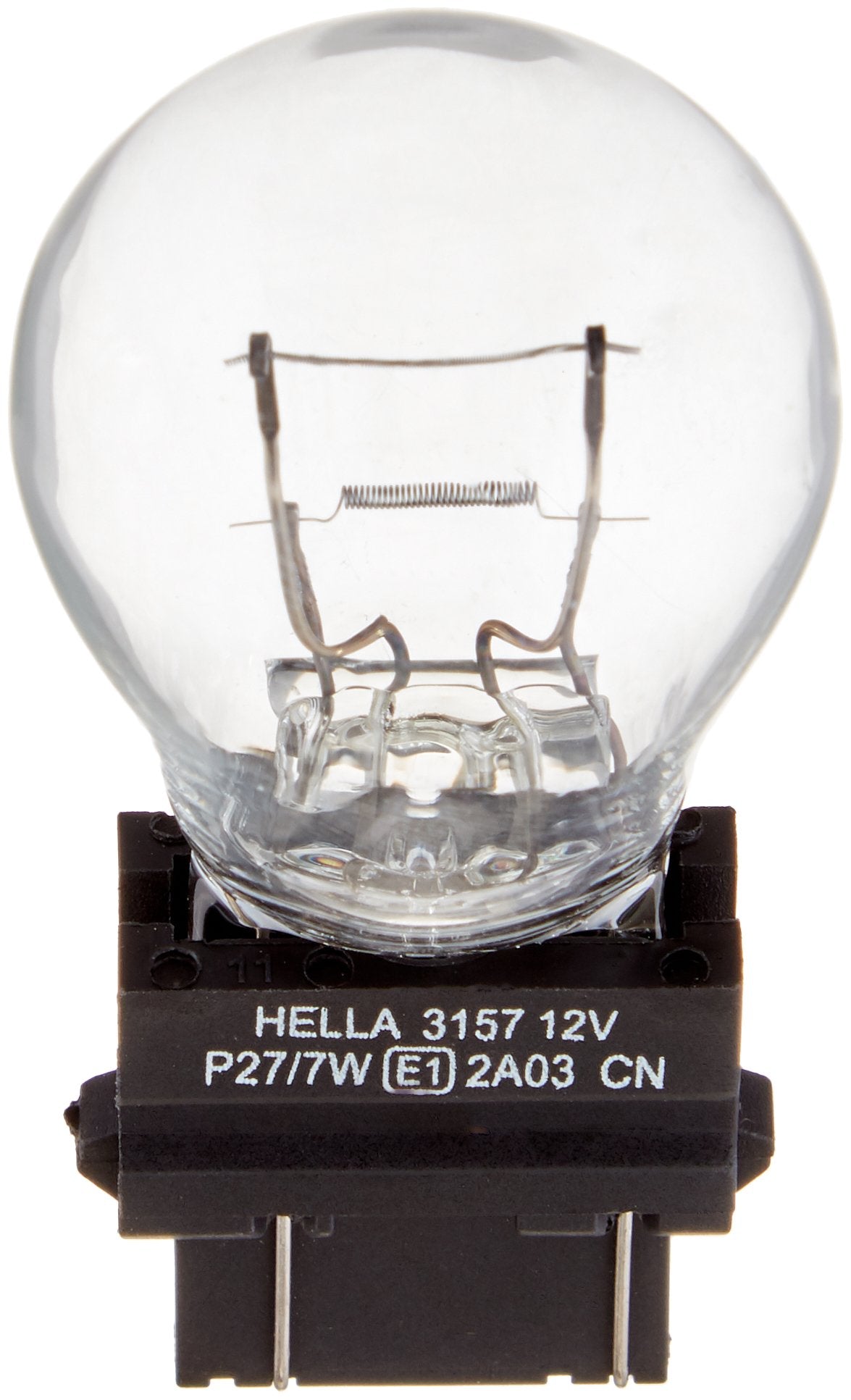 Hella 3157TB Bulb 3157 12V 27/7W W2.5X16Q S8 (2), Multi