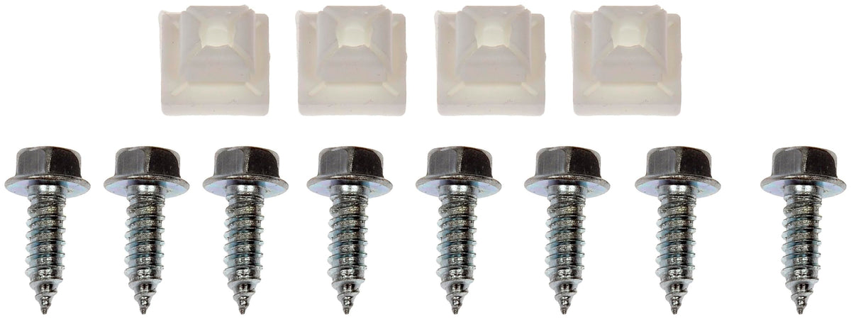 DORMAN 785-101D Dorman 785-101D License Plate Fasteners - No.14 X 3/4 in., 12 Pack