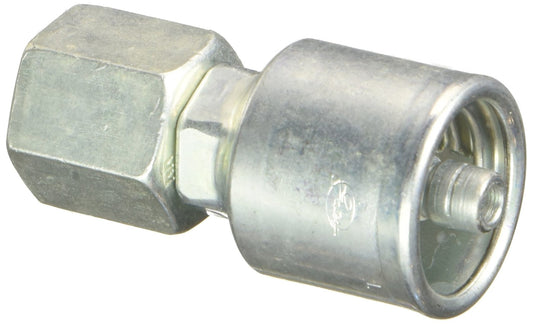 Gates G25170-0406 MegaCrimp Coupling, Female JIC 37 Flare Swivel