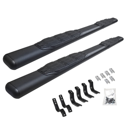 GO RHINO 10580PS Go Rhino 5" Oval 1000 Series Sidesteps | 80", Stainless Steel, Polished | 10580PS