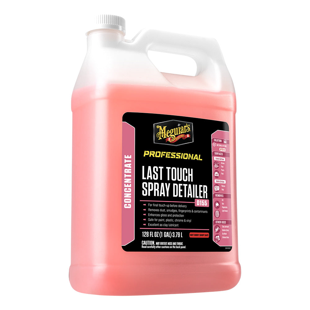 Meguiar's D15501 Meguiar's Detailer Last Touch Spray Detailer - 1-Gallon