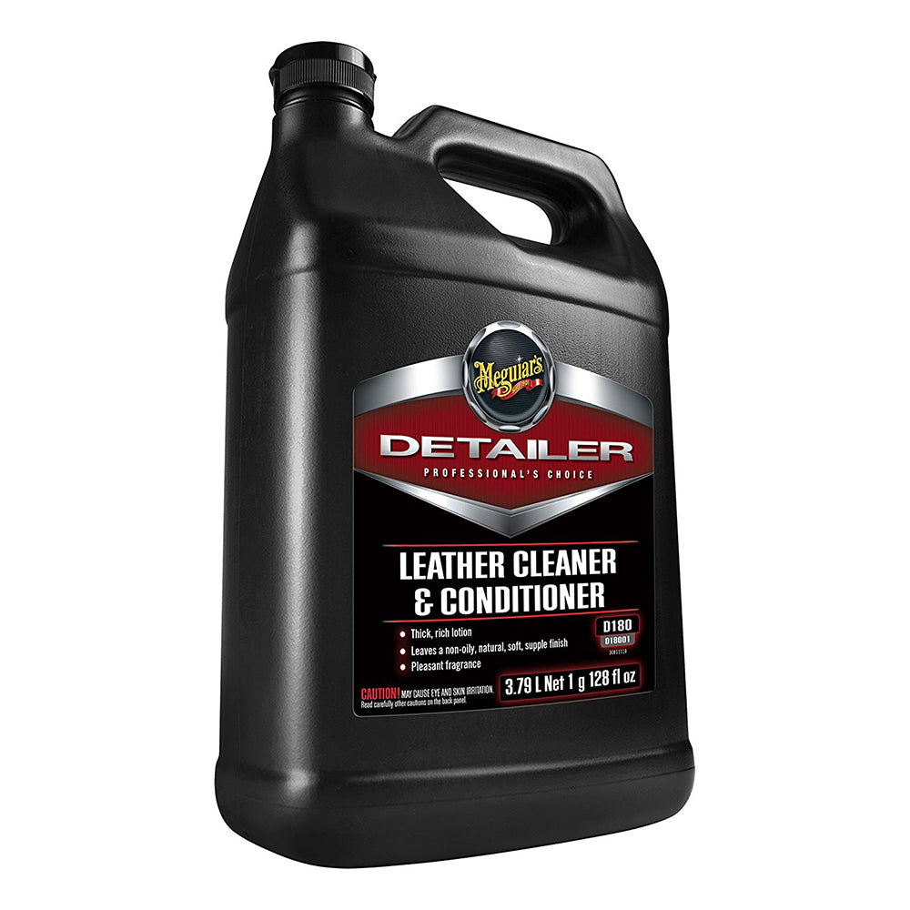 Meguiar's D18001 Meguiar's Detailer Leather Cleaner &amp; Conditioner - 1-Gallon
