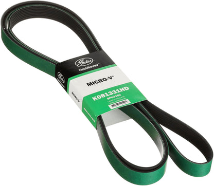 Gates K081331HD Fleet Runner Heavy Duty Micro V Serpentine