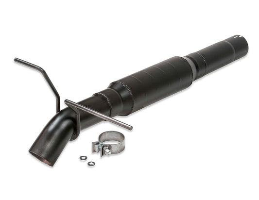 FLOWMASTER 817916 Flowmaster 817916 Outlaw Extreme Cat-Back Exhaust Kit 3 Inch 409 Stainless Steel Black Single Dump Style Turndown Compatible with 2014-2019 Classic Body Chevy Silverado GMC Sierra 1500 4.3L 5.3L