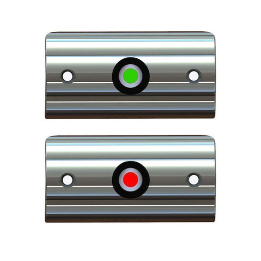 TACO Marine F38-6602-1 TACO Rub Rail Mounted Navigation Lights f/Boats Up To 30' - Port &amp; Starboard Included