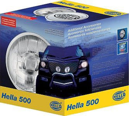 HELLA 005750411 Hella 005750411 500 Series 12V/55W Halogen Driving Lamp, Multi