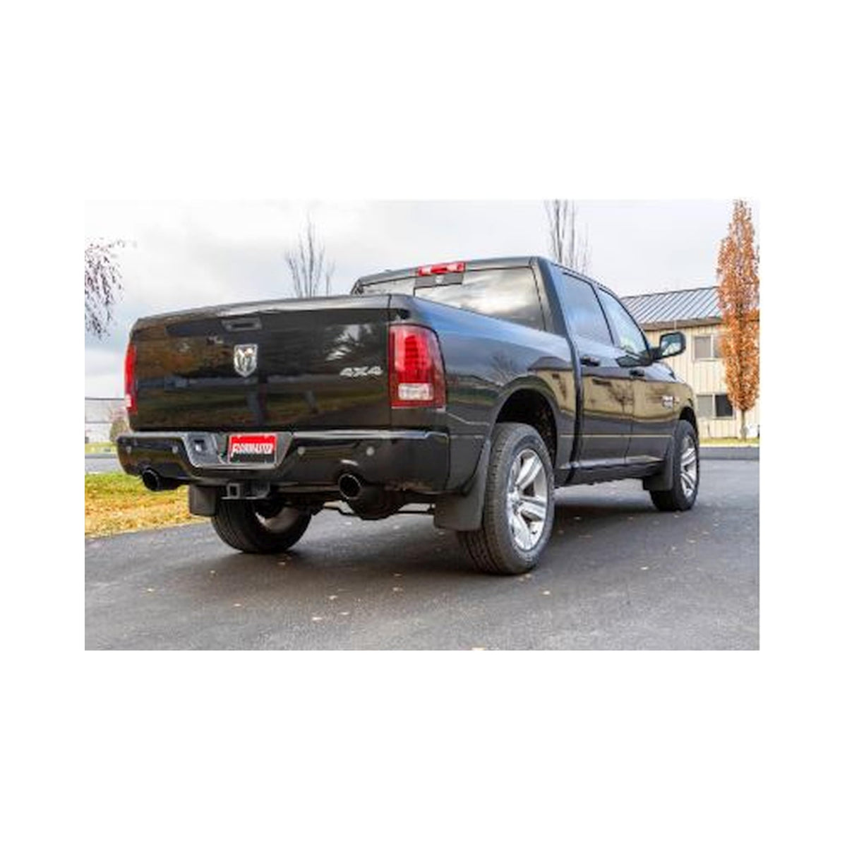 FLOWMASTER 717860 Flowmaster 717860 FlowFX Cat-Back Exhaust Kit Dual 2.5 Inch 409 Stainless Steel Tailpipes 4.5 Inch Black Ceramic 304 Stainless Steel Tips Compatible with 2009-2024 Classic Body Ram 1500 5.7L Hemi