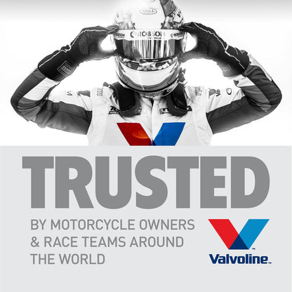 VALVOLINE 798151 Valvoline 4-Stroke Motorcycle 10W-40 Motor Oil 1 Quart