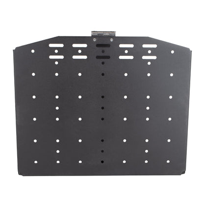 GO RHINO XG201608M Go Rhino! XVenture Gear Mount for Large 20" Hard Case | Mild Steel, Textured Black | XG201608M | Fits XRS Overland Xtreme Racks, CEROS Racks, and SRM Racks