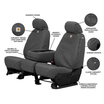 Covercraft SSC3415CAGY Covercraft Carhartt SeatSaver Custom Seat Covers