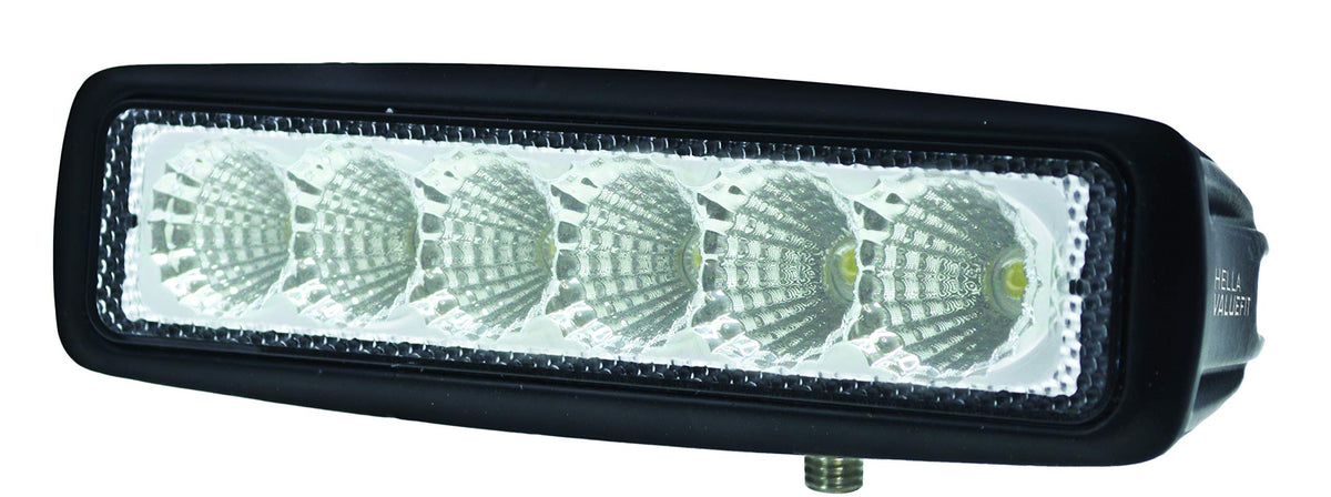 Hella 357203001 ValueFit Mini Light Bar (6 LED, Flood Beam