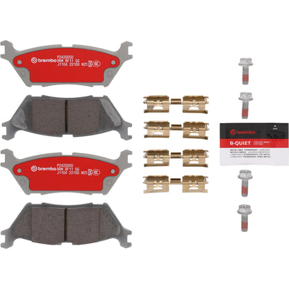 BREMBO P23196SD Brembo Disc Brake Pad Set Severe Duty P24200SD