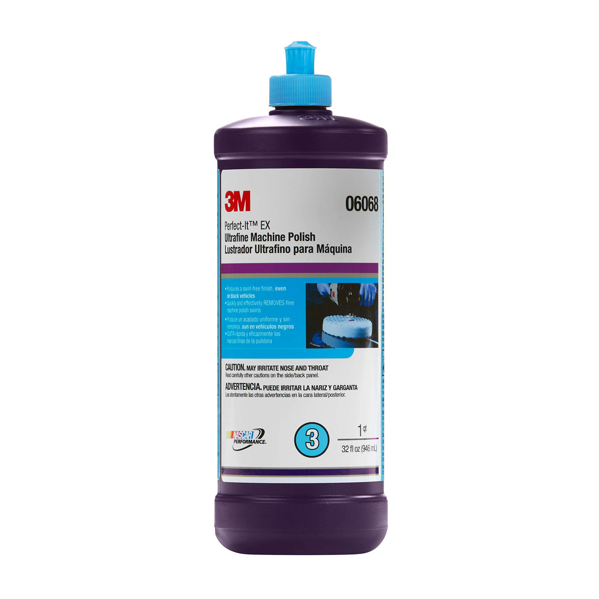 3M 06068 3M Perfect-It Ultrafine Machine Polish, 06068, 32 fl oz