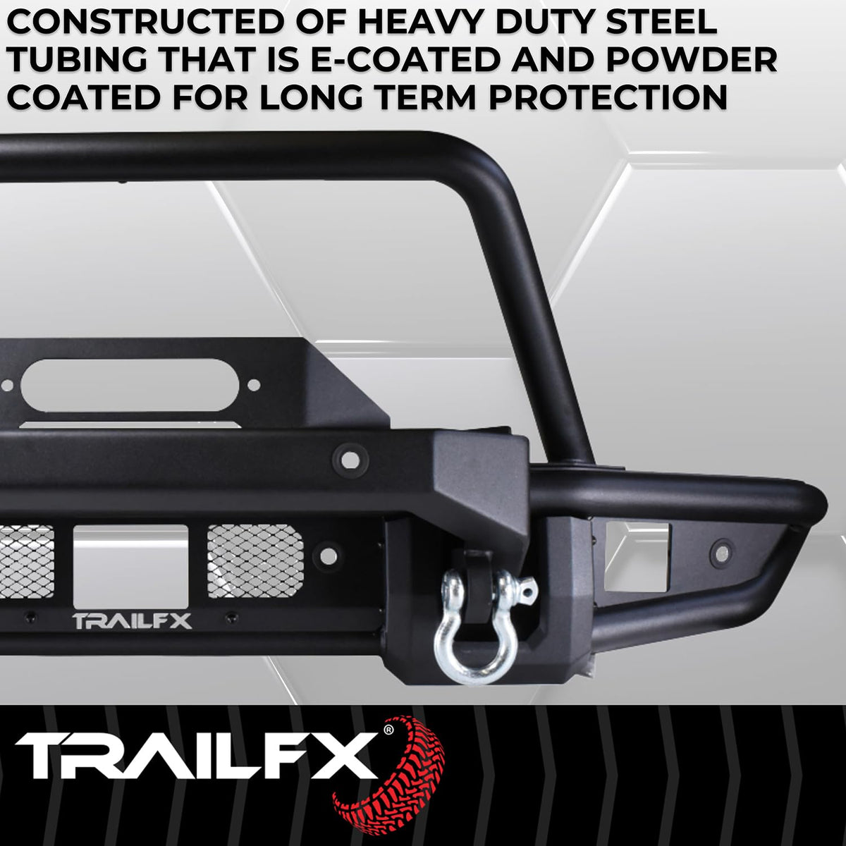 TRAILFX BR002T Trailfx BR002T BRONCO FRONT WINCH BUMPER
