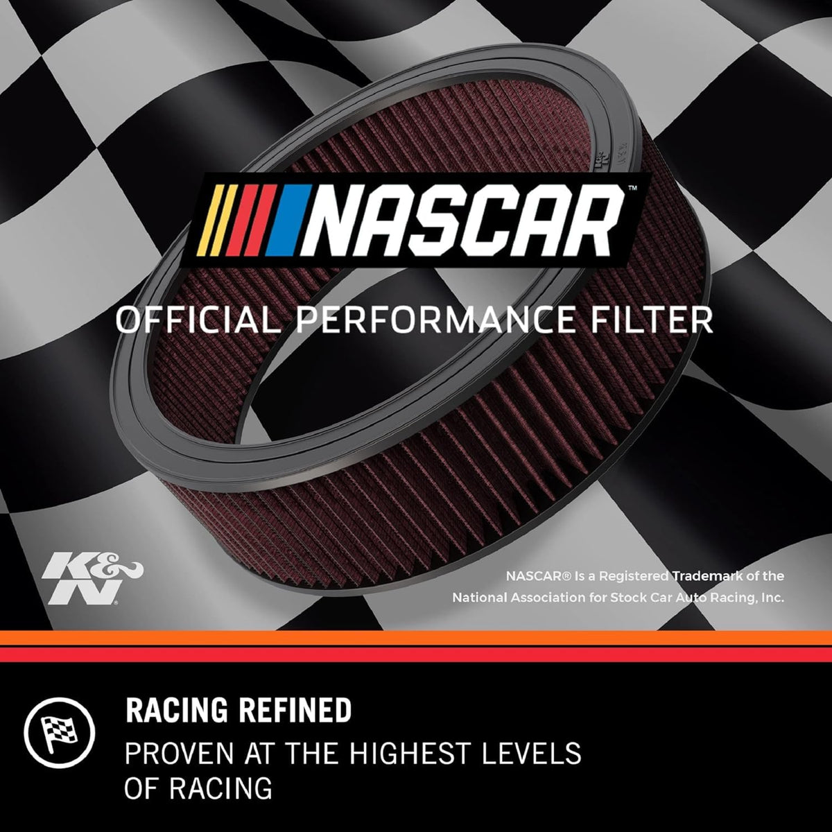 K&N FILTER E-3322 K&N Engine Air Filter: High Performance, Premium, Washable, Industrial Replacement Filter, Heavy Duty: E-3322