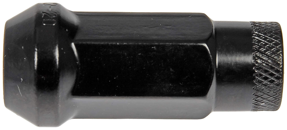 Dorman 713-285A BLACK OPEN END KNURLED WHEEL NUTS