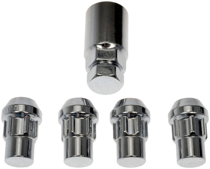Dorman 712-328 WHEEL NUT LOCK CHROME ACORN SET M12-1.50