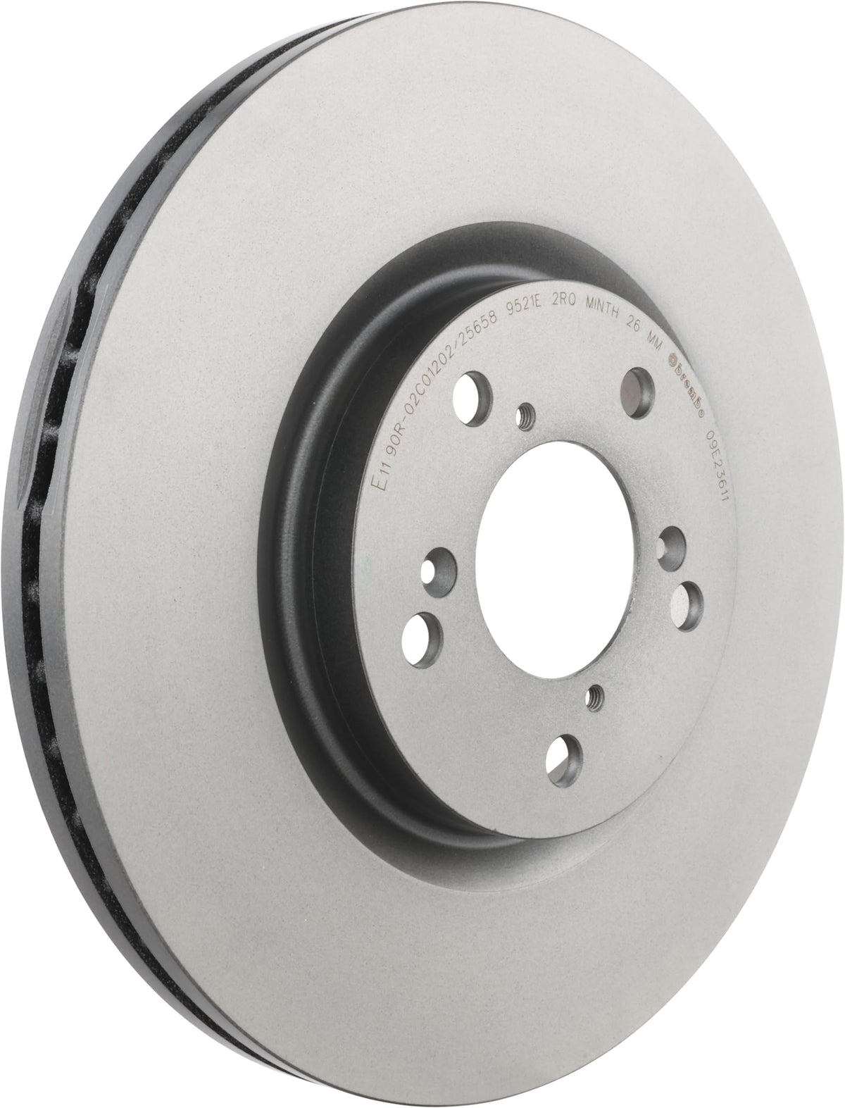 Brembo 09.E236.11 UV Coated vented Front Brake Rotor ACURA/HONDA