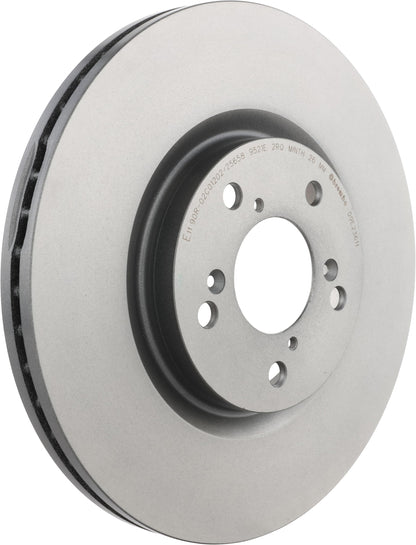 Brembo 09.E236.11 UV Coated vented Front Brake Rotor ACURA/HONDA