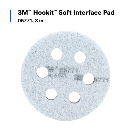 3M 05771 3M Hookit Soft Interface Pad, 05771, 3 in