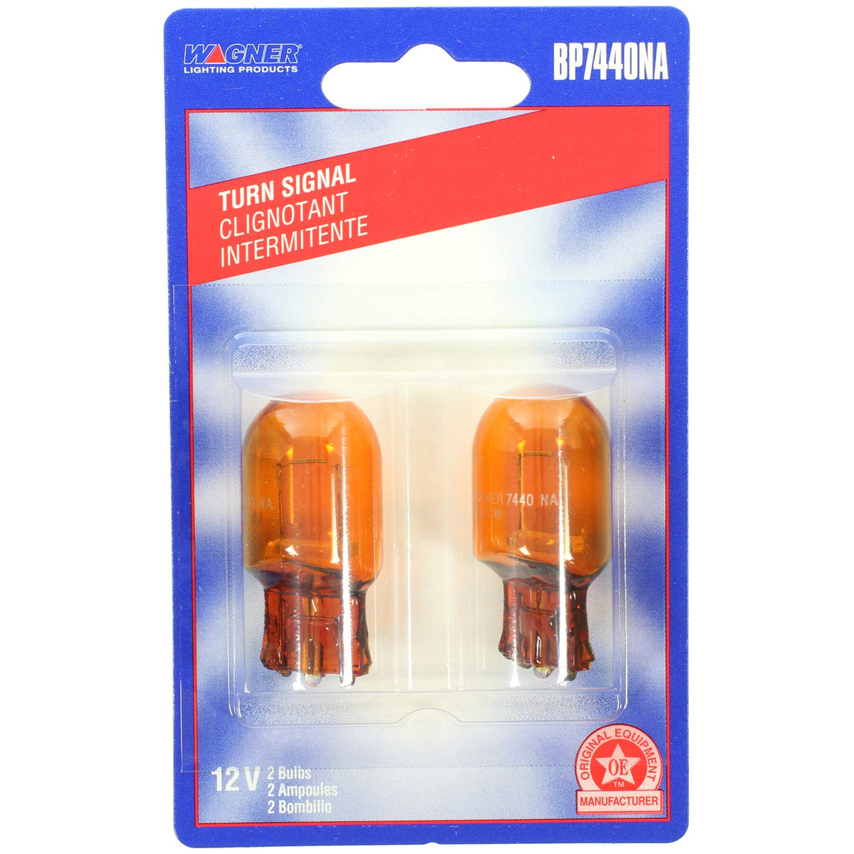 WAGNER BP7440NA Wagner Lighting BP7440NA Standard Multi-Purpose Light Bulb Card of 1