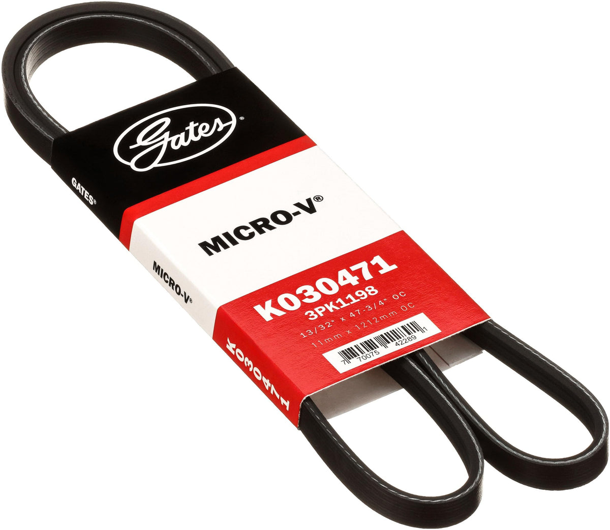 Gates K030471 V-RIBBED BELT