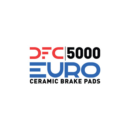 Dynamic Friction 1600-1989-10 DFC Rear 5000 Euro Ceramic Brake Pads