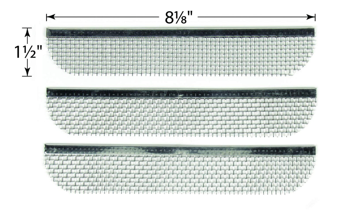 CAMCO 42154 Camco 42154 Flying Insect Screen for Dometic Refrigerator - Model RS 800 - Pack of 6,8.1" X 1.5"