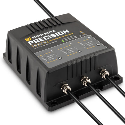 MINN KOTA 1833301 Minn Kota Precision MK-330PCL On-Board Marine Battery Charger – 3 Banks, 10 Amps Each