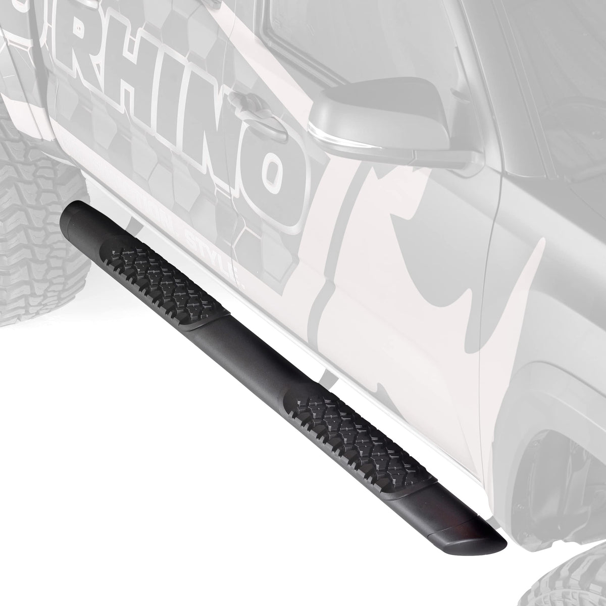 GO RHINO V3415587T RealTruck V-Series V3 5" Side Steps & Mounting Brackets | V3415587T | Fits 2015-2026 Ford F-150 Super Crew Pickup