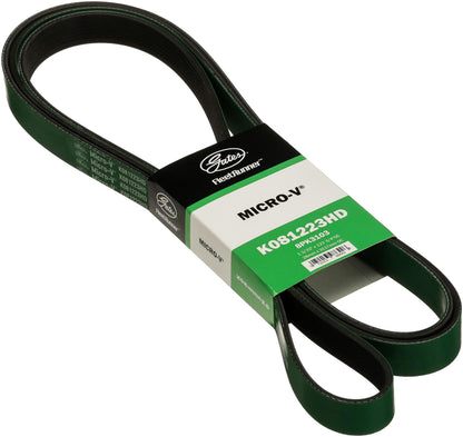 Gates K081223HD Fleet Runner Heavy Duty Micro V Serpentine