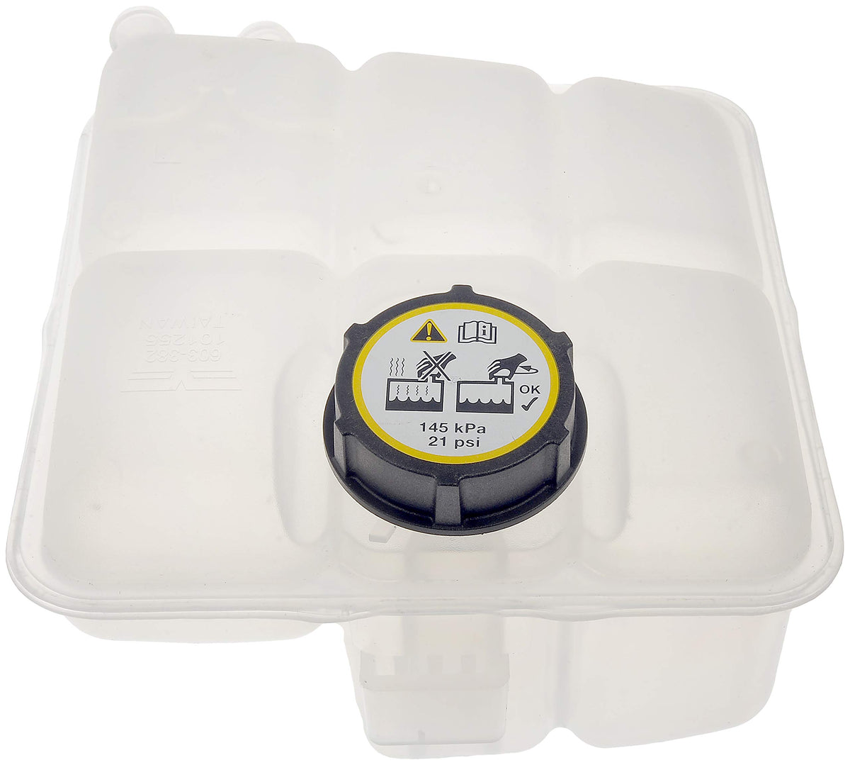 DORMAN 603-382 Dorman 603-382 Front Pressurized Coolant Reservoir with Cap Compatible with Select Ford Models