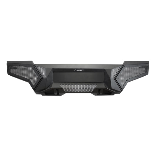 GO RHINO 343921T RealTruck Element Front Bumper w/Power Actuated Hide-Away Light Bar Mount | Steel, Textured Black | 343921T | Fits 2024-2025 Toyota Tacoma
