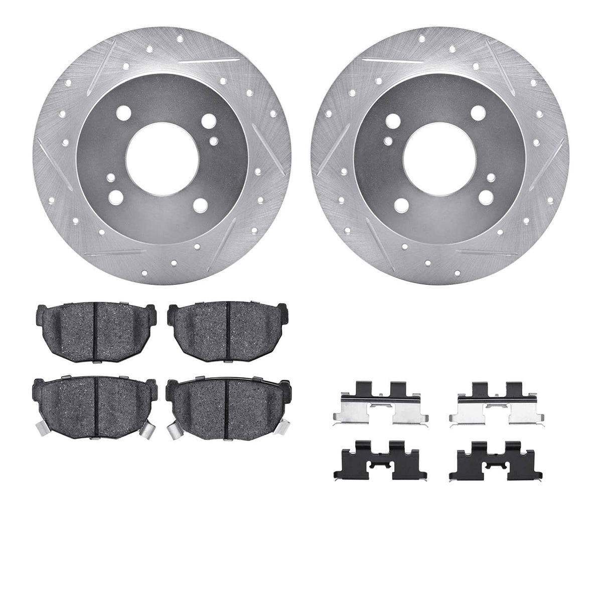 Dynamic Friction 7512-67029 Rear Brake Kit