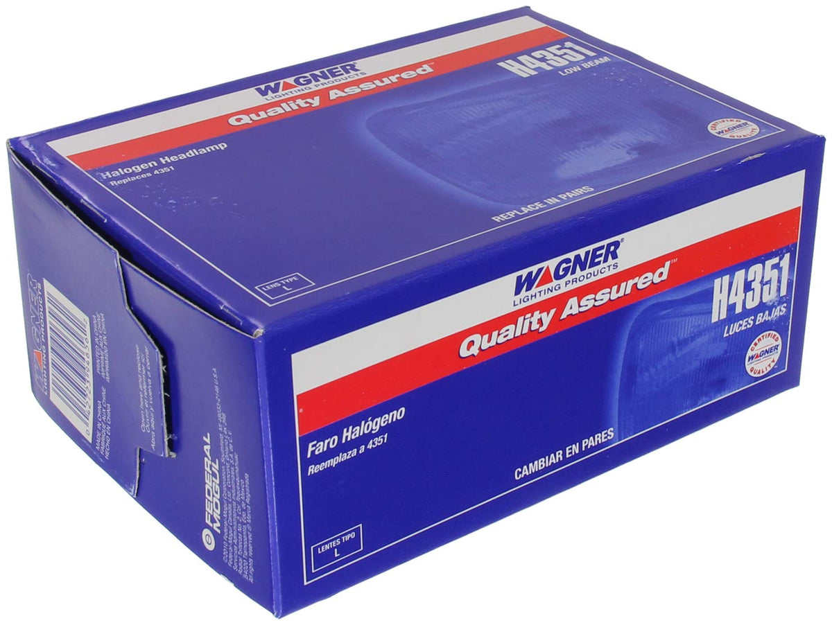 WAGNER H4351 Wagner Lighting H4351 Standard Multi-Purpose Light Bulb Box of 1