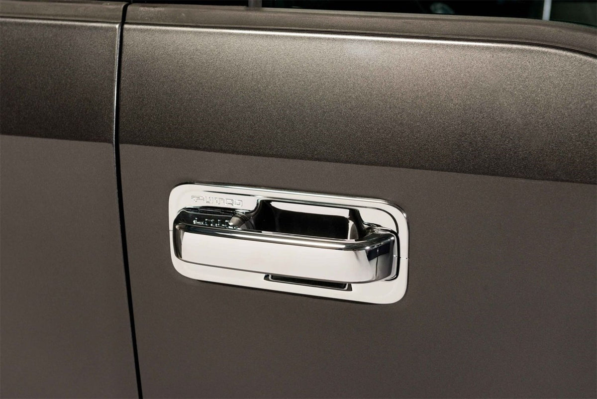 PUTCO 401063 Putco 401063 Set of 4 Chrome Door Handle Covers for Ford F-150 F-250 F-350 F-450 Super Duty
