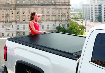 RETRAX 60488 RealTruck Retrax RetraxONE MX Retractable Truck Bed Tonneau Cover | 60488 | Fits 2019 - 2025 Chevy/GMC Silverado/Sierra 1500 w/Carbon Pro Bed 5' 10" Bed (69.9")