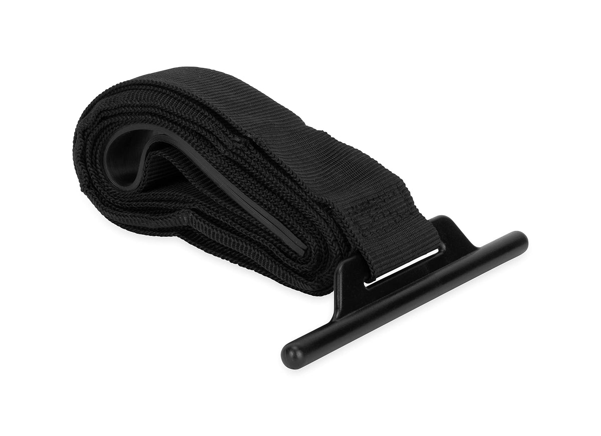 CAMCO 42505 Camco RV Awning Replacement Pull Strap | Convenient Way to Roll Awning Out or Retract Awning | Measures 99-1/4-inches (L) x 1-inch (W) | Black (42505)